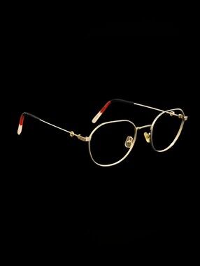 Vincent Chase VC E13398 Eyeglasses Geometic Gold Unisex